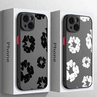 Luxury D-Denims T-Tears Phone Case For iPhone 16 15 14 13 12 11 Mini Pro Max X XR XSMax 7 8 6 6s Plus Matte Clear Back Cover