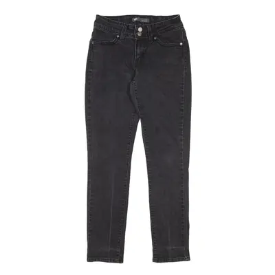 LEVI'S 529 Curvy Jeans Black Denim Slim Skinny Womens W27 L32