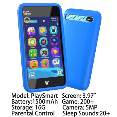 Dekala X39 Kids Phone Toys Age 3-12, 180° Rotatable Camera, Music Player, 2.8\