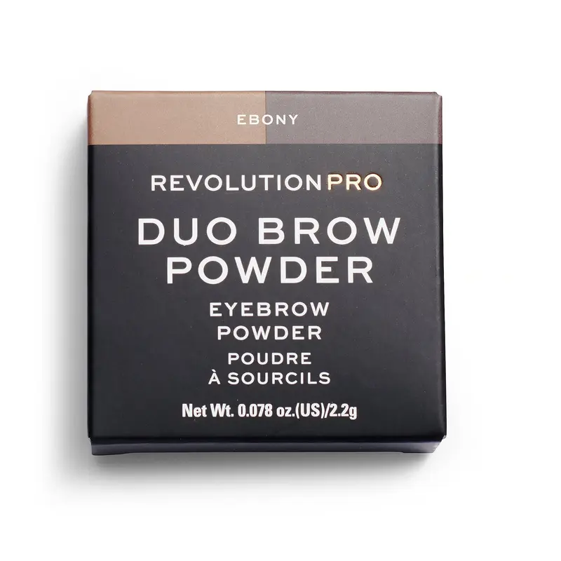 Makeup Revolution REVOLUTION PRO Vegan Eyebrow Powder Ebony 22g