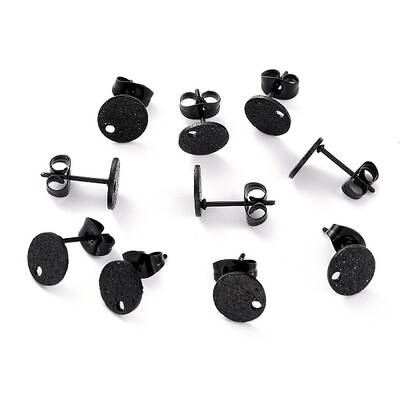 304 Stainless Steel Stud Earring Findings
