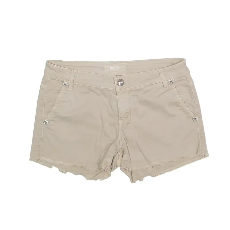 KOCCA Raw Hem Chino Shorts Beige Regular Womens M W30
