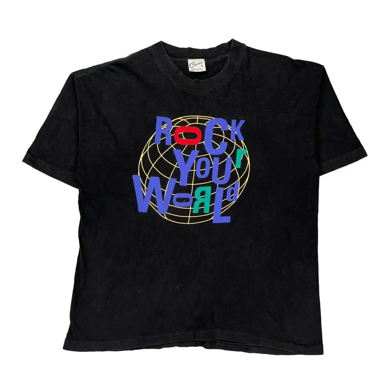 Rock And Roll Hall Of Fame Cronies Graphic T-Shirt - XL Black Cotton