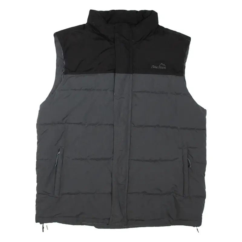 PETER STORM Mens Puffer Gilet Grey XL