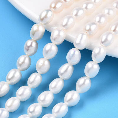 Natural Cultured Freshwater Pearl Beads Strands