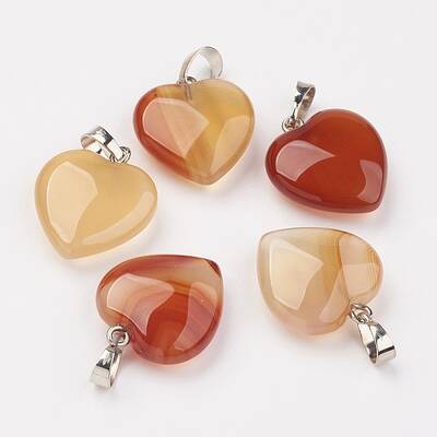 Natural Carnelian Pendants
