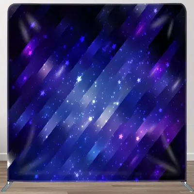 Aperturee Blue Purple Gradient Dashing Style Backdrop For Decor - Aperturee