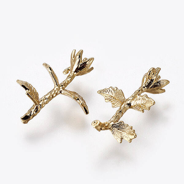 Brass Peg Bails Pendants