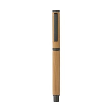 150 Customized Hana Bamboo Cap-Off Ballpoint Pen - Sustainable