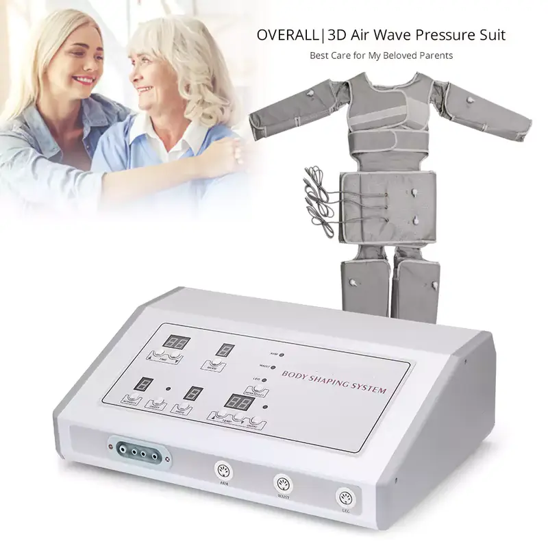 Air Wave Pressure Heat Pressotherapy Body Shaping Fat Reduction Machine for Spa Salon Studio Home Use | WL-JMLB1219