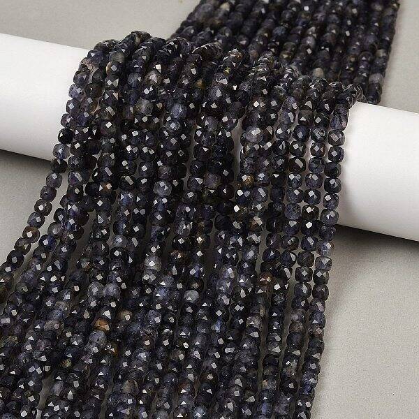 Natural Iolite Beads Strands