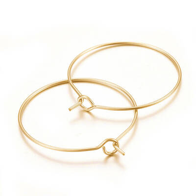 304 Surgical Stainless Steel Wine Glass Charms Rings
