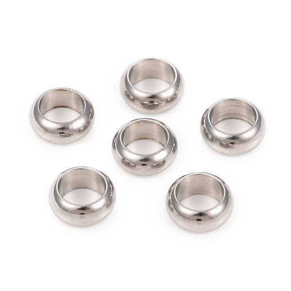 Non-Tarnish 201 Stainless Steel Spacer Beads