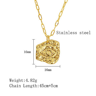304 Stainless Steel Pendant Necklaces