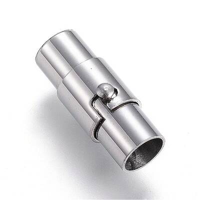 Tarnish Resistant 304 Stainless Steel Locking Tube Magnetic Clasps