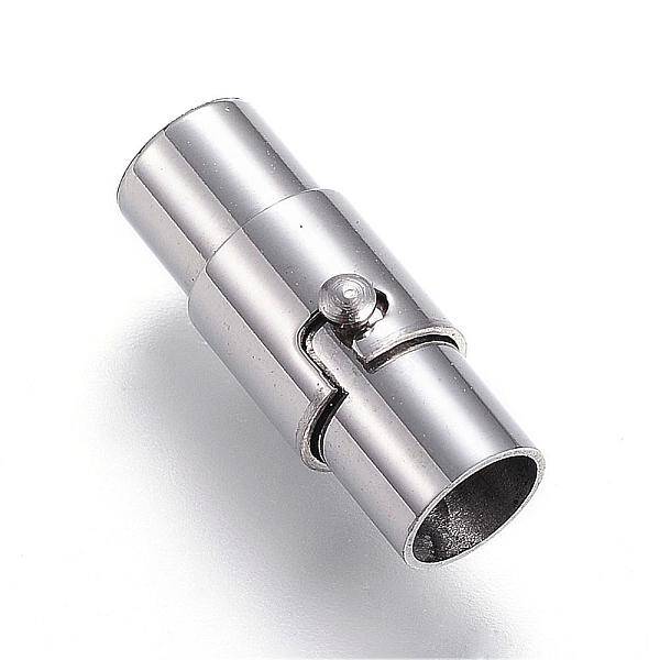 Tarnish Resistant 304 Stainless Steel Locking Tube Magnetic Clasps