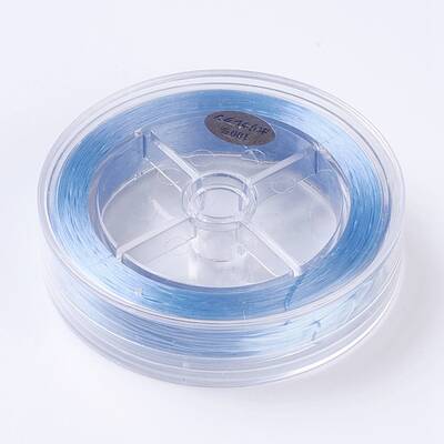 Flat Elastic Crystal String