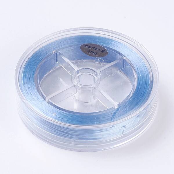 Flat Elastic Crystal String
