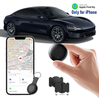 GPS Tracker for Car, Keys, or Wallet(iOS Only),FathersDay Gift,Mini Trackers Device with Magnetic Waterproof Case, Compatible...