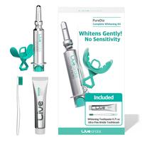 Live Orals PureDia Teeth Whitening Set Gel, Toothpaste, Toothbrush