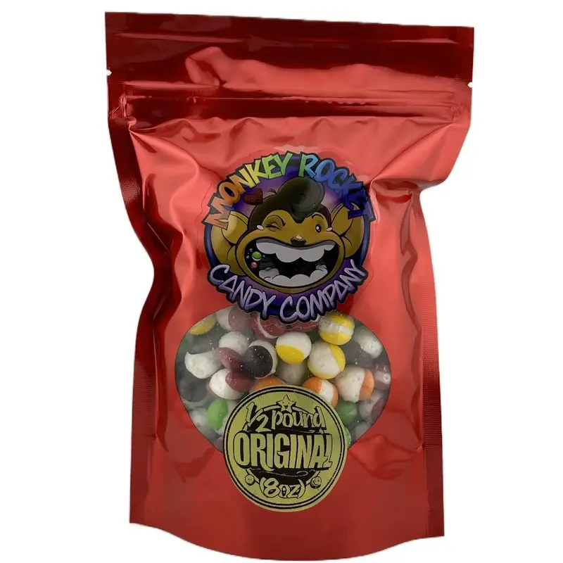 Over a Half Pound of Freeze Dried Skittlez - 9oz - Original Flavor - Lemon Lime Orange Strawberry Grape - Vital Candy - Fritt...