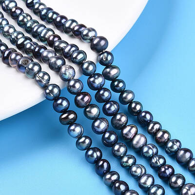 Natural Cultured Freshwater Pearl Beads Strands