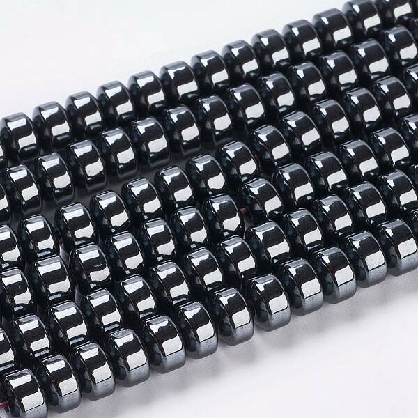Non-Magnetic Synthetic Hematite Beads Strands