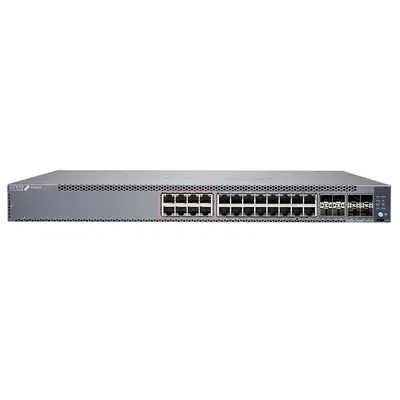 EX4100-24MP Juniper EX4100 Series 24 x Ports PoE 10/100/1000Base-T + 4 x 10GbE Uplink Ports + 4 x 25GbE Stacking/Uplink Ports...