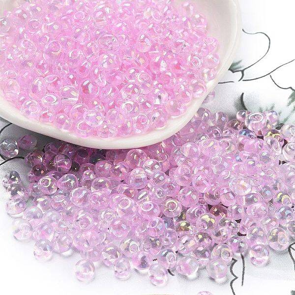 6/0 Inside Colours Glass Seed Beads