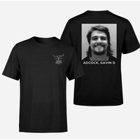 Morning Bail Tee Gavin Adcock Tour T-shirt/Sweatshirt/Hoodie - Unisex Tee - For Gavin Adcock fans - Limited Edition