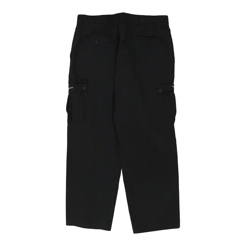 Red Kap Cargo Trousers - 34W 29L Black Cotton Blend