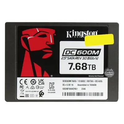 SEDC600M/7680G Kingston DC600M 7.68TB TLC SATA 6Gb/s 2.5-Inch Solid State Drive