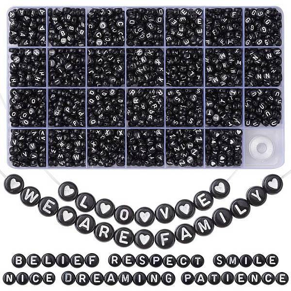 DIY Letter Stretch Bracelet Making Kit