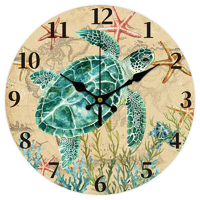 MDF Printed Wall Clock