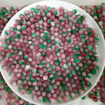 DIY crystals beads ( you can diy 6 pcs bracelets )