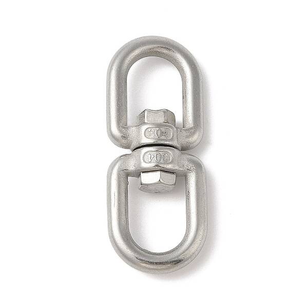 Non-Tarnish 304 Stainless Steel 8 Shape Swivel Clasps