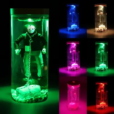 ăFaddishDealăHorror Movie Decorative Water Lamps, Action Fear Maps, Collectibles, Glow-in-the-Dark Halloween Decorative G...