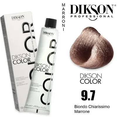 Dikson Color 120 Ml 9.7 Very Light Brown Blonde