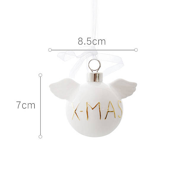 Christmas Porcelain Pendant Decorations