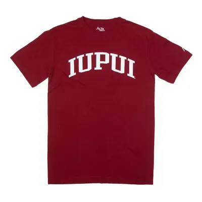 ALTA GRACIA IUPUI T-Shirt Maroon Short Sleeve Mens M