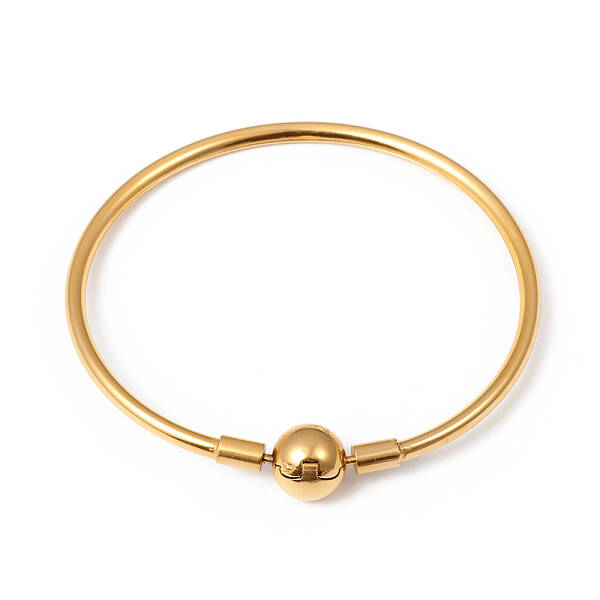 Ion Plating(IP) 304 Stainless Steel European Style Bangle Making