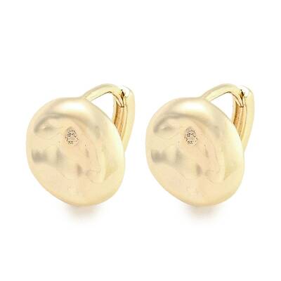 Brass Hoop Earrings