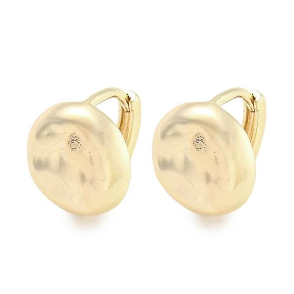 Brass Hoop Earrings