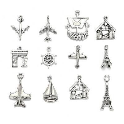 Tibetan Style Alloy Pendants