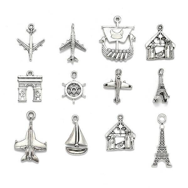 Tibetan Style Alloy Pendants