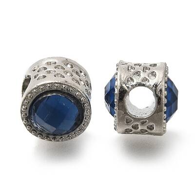 Rack Plating Alloy European Beads