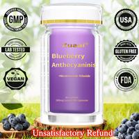 【50% OFF Today】Xuaai Blueberry Anthocyaninis NAD+ Supplement for Skin Aging Support, Energy, and Focus - 60 Capsules - Vi...