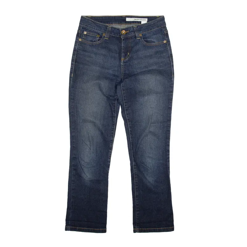 DKNY Jeans Blue Denim Slim Straight Womens W28 L26