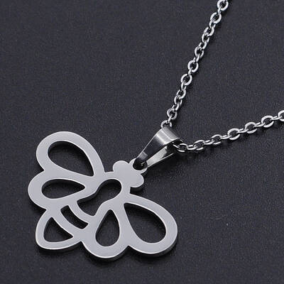 Non-Tarnish 201 Stainless Steel Pendants Necklaces