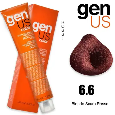 Crema Colorante Permanente Genus 100 Ml 6.6